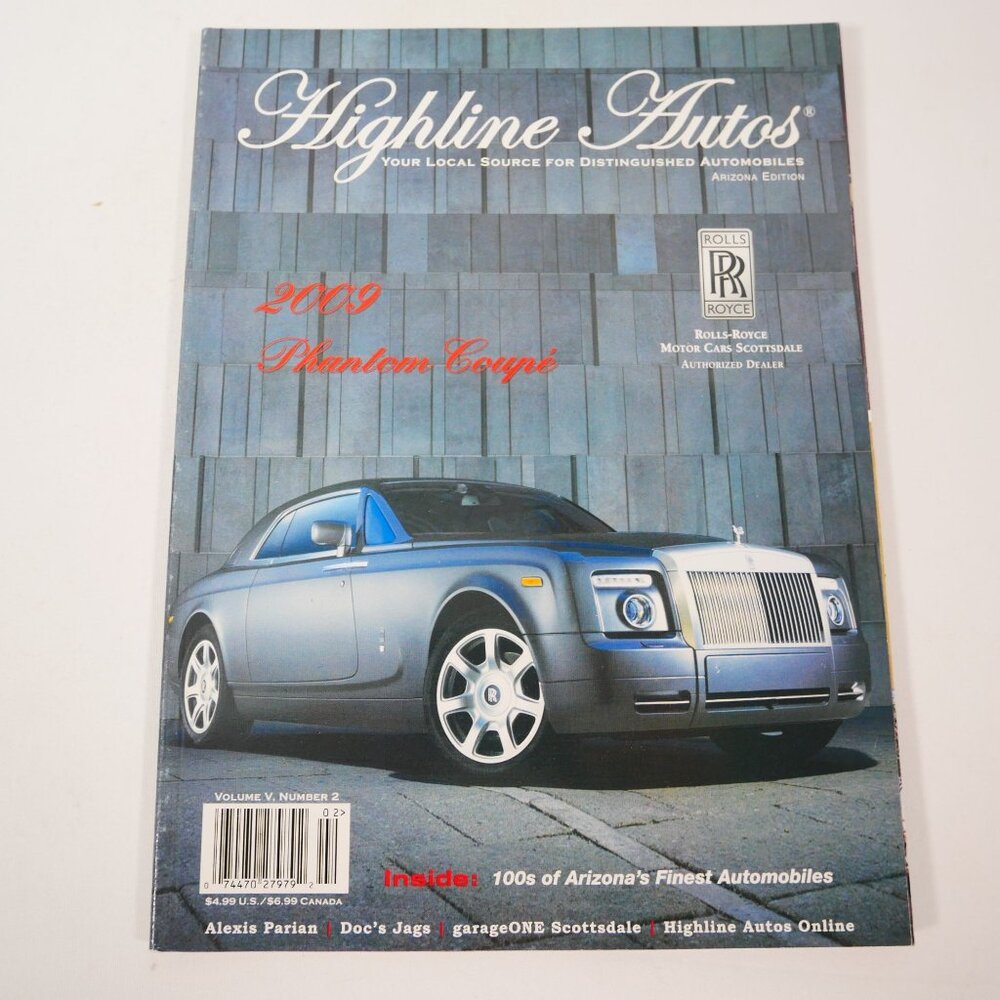 Set Of 5 Highline Autos Magazines Featuring Luxury & Sports Cars - Picture 10 of 11